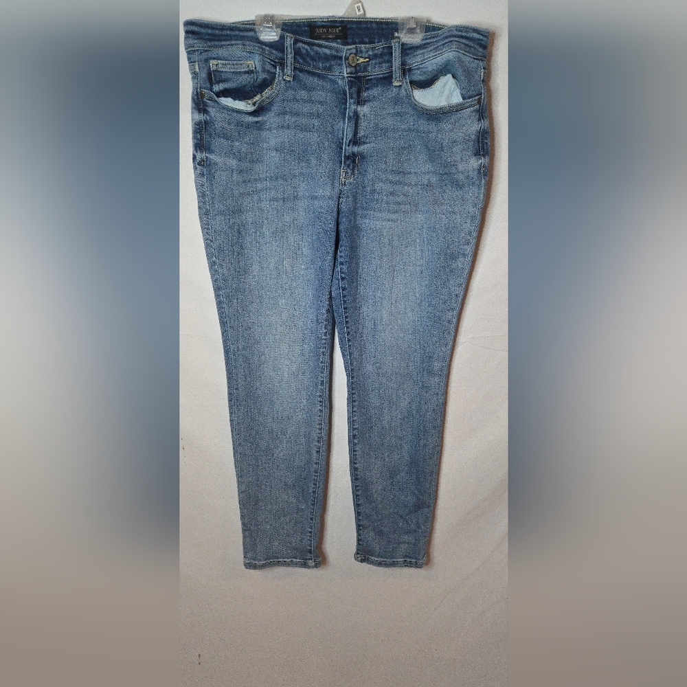 Judy Blue Boyfriend Fit High Rise Women's 13/31 Blue Jeans